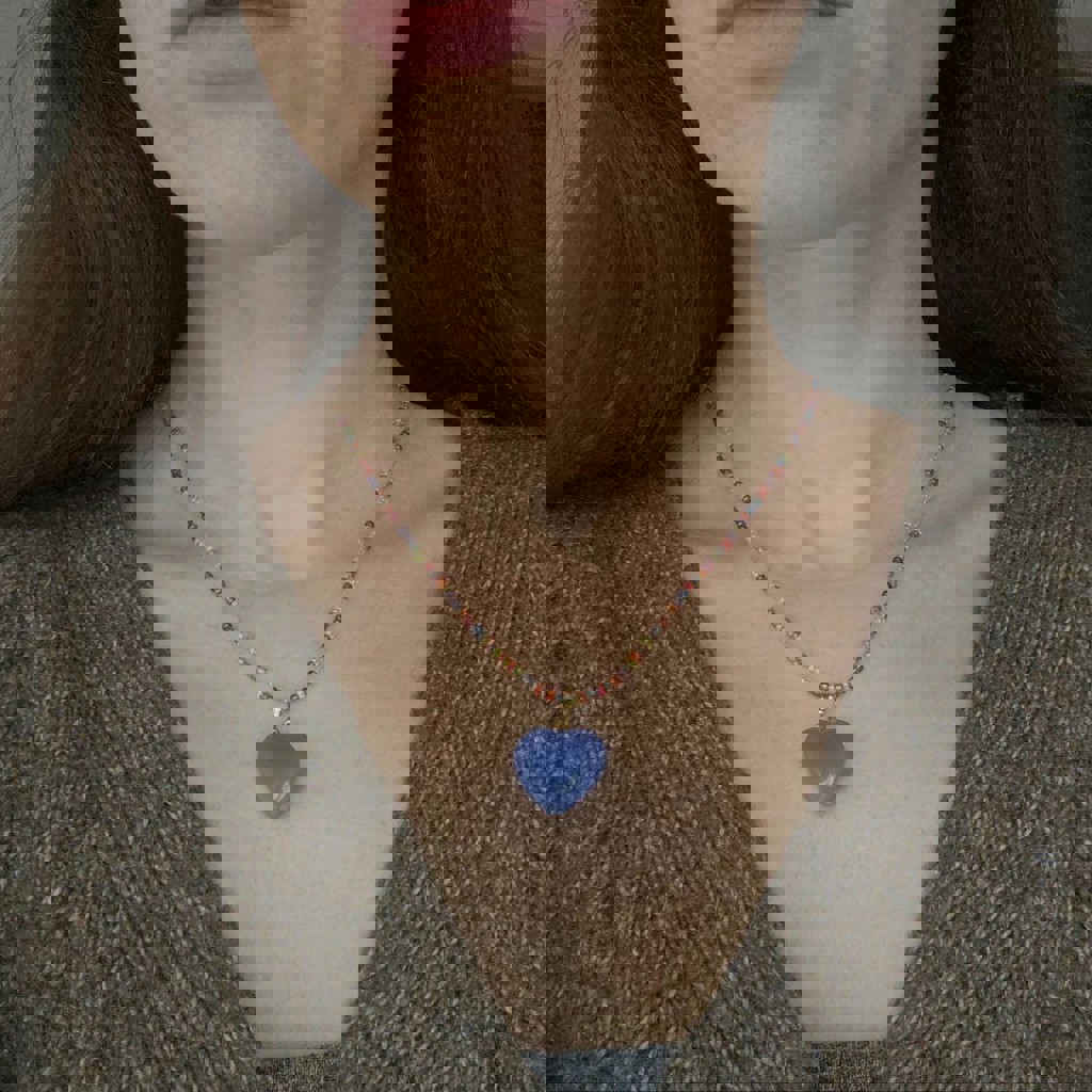 Бусы ручной работы (два)