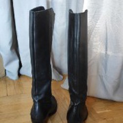 Кожаные сапоги - фото 4