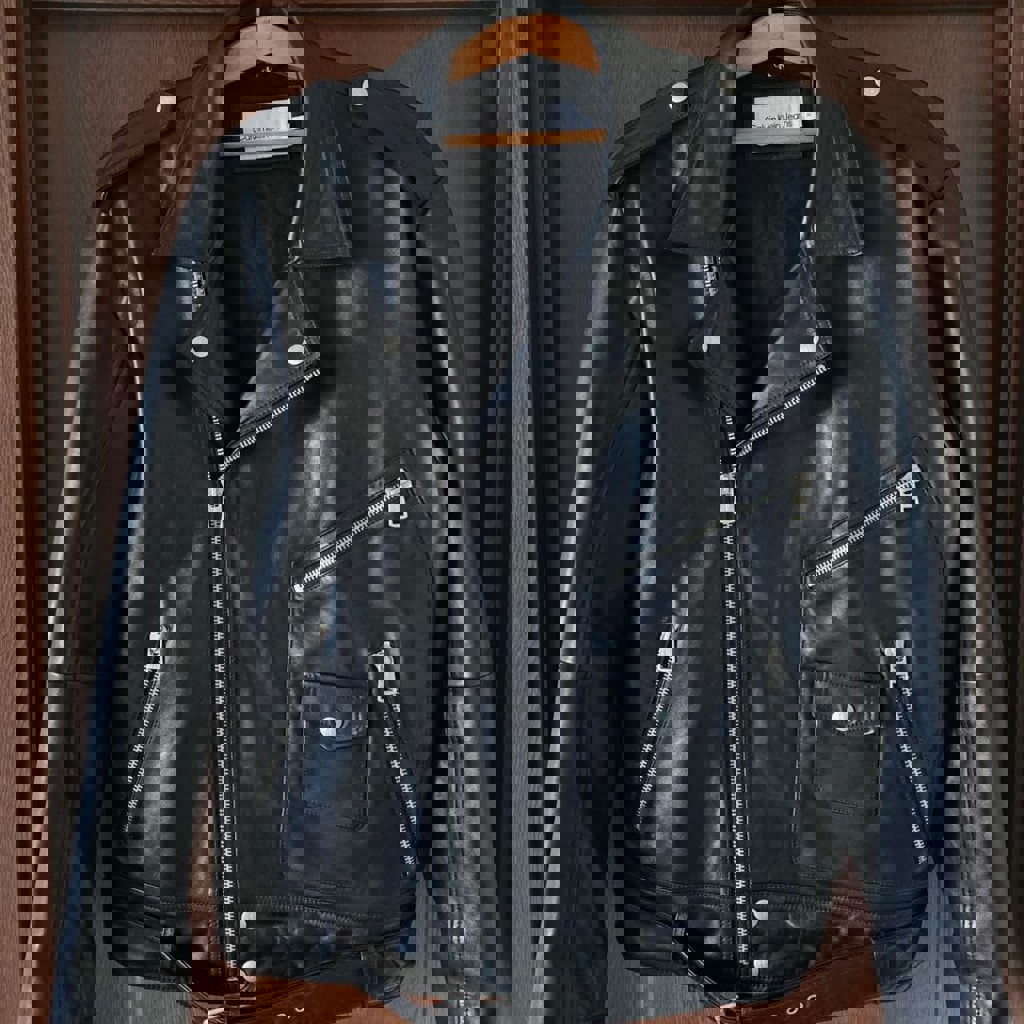 Кожаная куртка CALVIN KLEIN JEANS