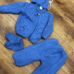 Кофта под джинсовый тип - фото 1