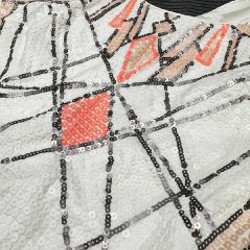 Мини платье в пайетках - фото 2