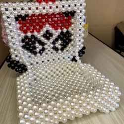 Шкатулка из бусин - фото 2