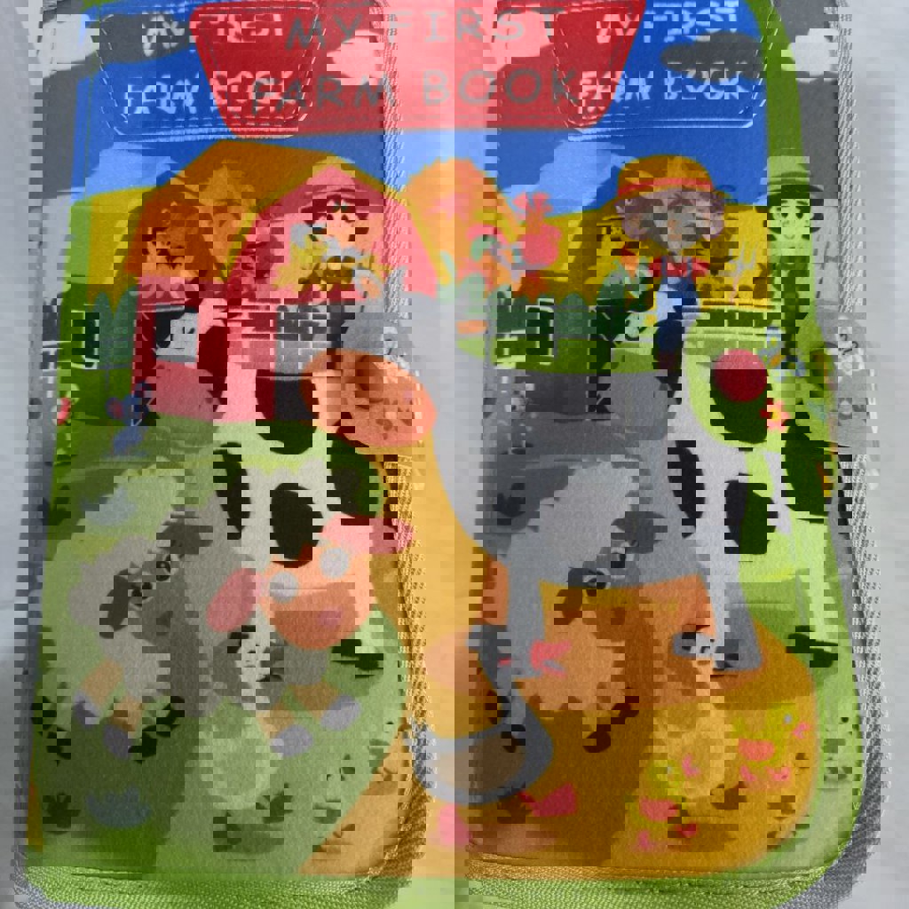 Детская книга из фетра