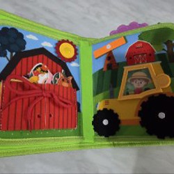 Детская книга из фетра - фото 5