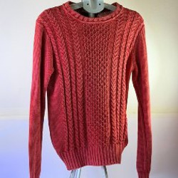 Винтажный хлопковый свитер - фото 2