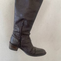 Кожаные сапоги - фото 2