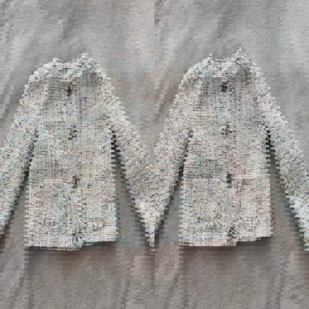 Жакет твидовый