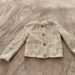 Жакет твидовый - фото 2