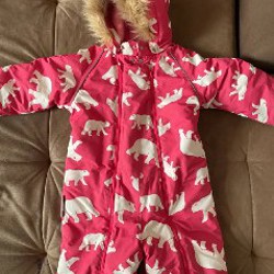 Комбинезон зимний для девочки - фото 3