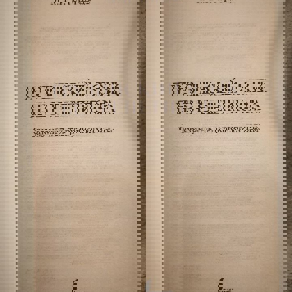 Самоучитель по грузинскому языку