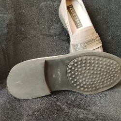 Туфли кожаные серый графит - фото 2