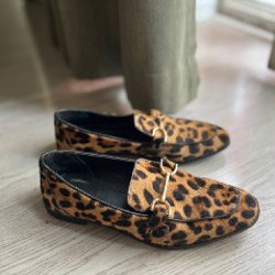 Леопардовые лоферы Zara - фото 2