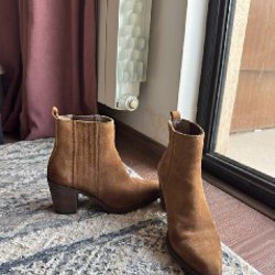 Сапоги из натуральной замши - фото 2