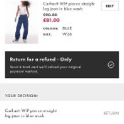 Джинсы Carhartt WIP - фото 2