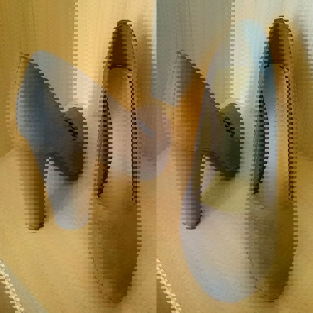 Серые бархатные туфли Jenny Fairy