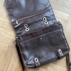 Сумка портфель кожаная - фото 2