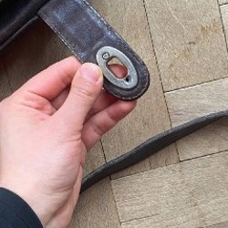 Сумка портфель кожаная - фото 5