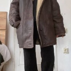 Кожаная дубленка - фото 2