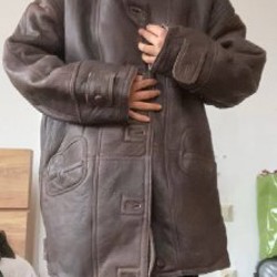 Кожаная дубленка - фото 3