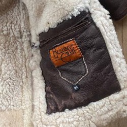 Кожаная дубленка - фото 7