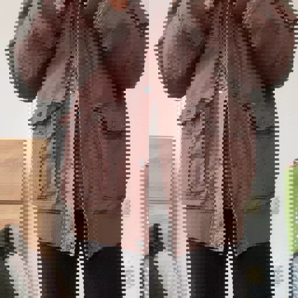 Зимняя тканевая куртка