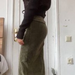 Юбка вельветовая - фото 3