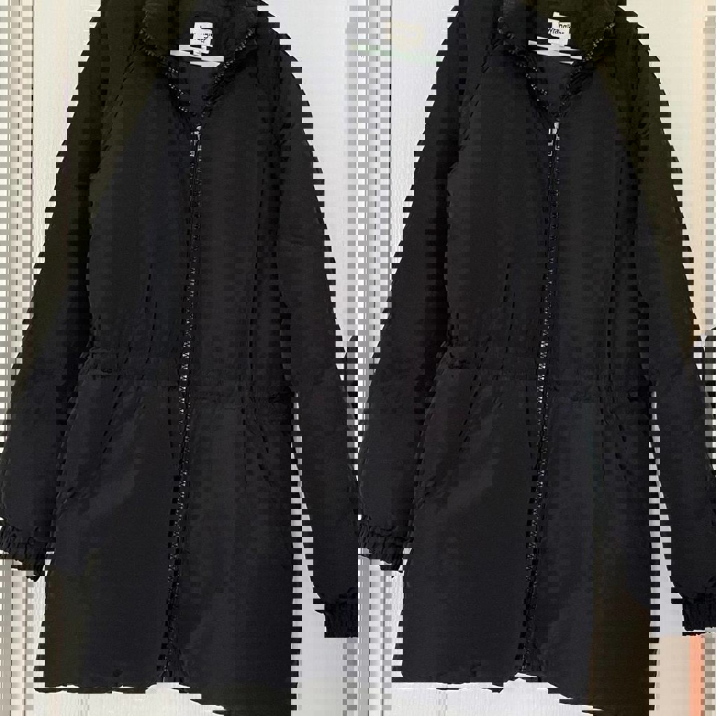 Чёрная зимняя куртка Wrangler