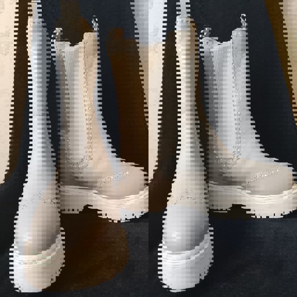 Сапоги кожаные на меху GEOX