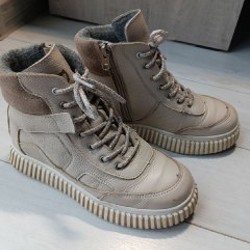 Кожаные ботинки Котофей - фото 2