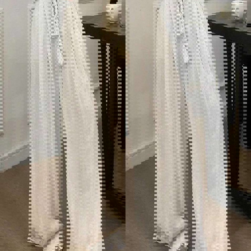 Штаны женские со льном