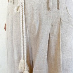Штаны женские со льном - фото 3