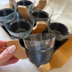 Кофейный набор с подносом - фото 2