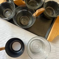 Кофейный набор с подносом - фото 3