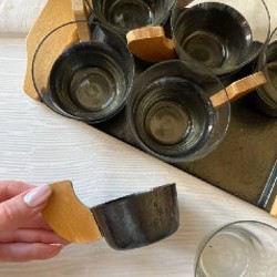 Кофейный набор с подносом - фото 5