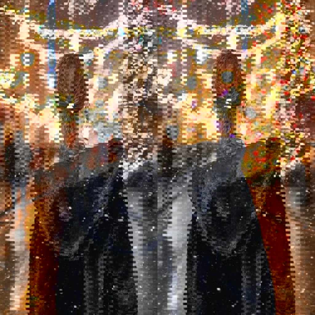 Шуба черная