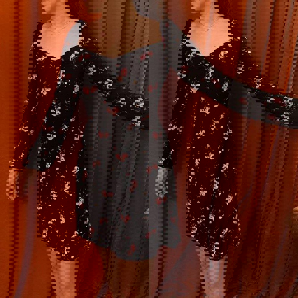 Платье чёрное