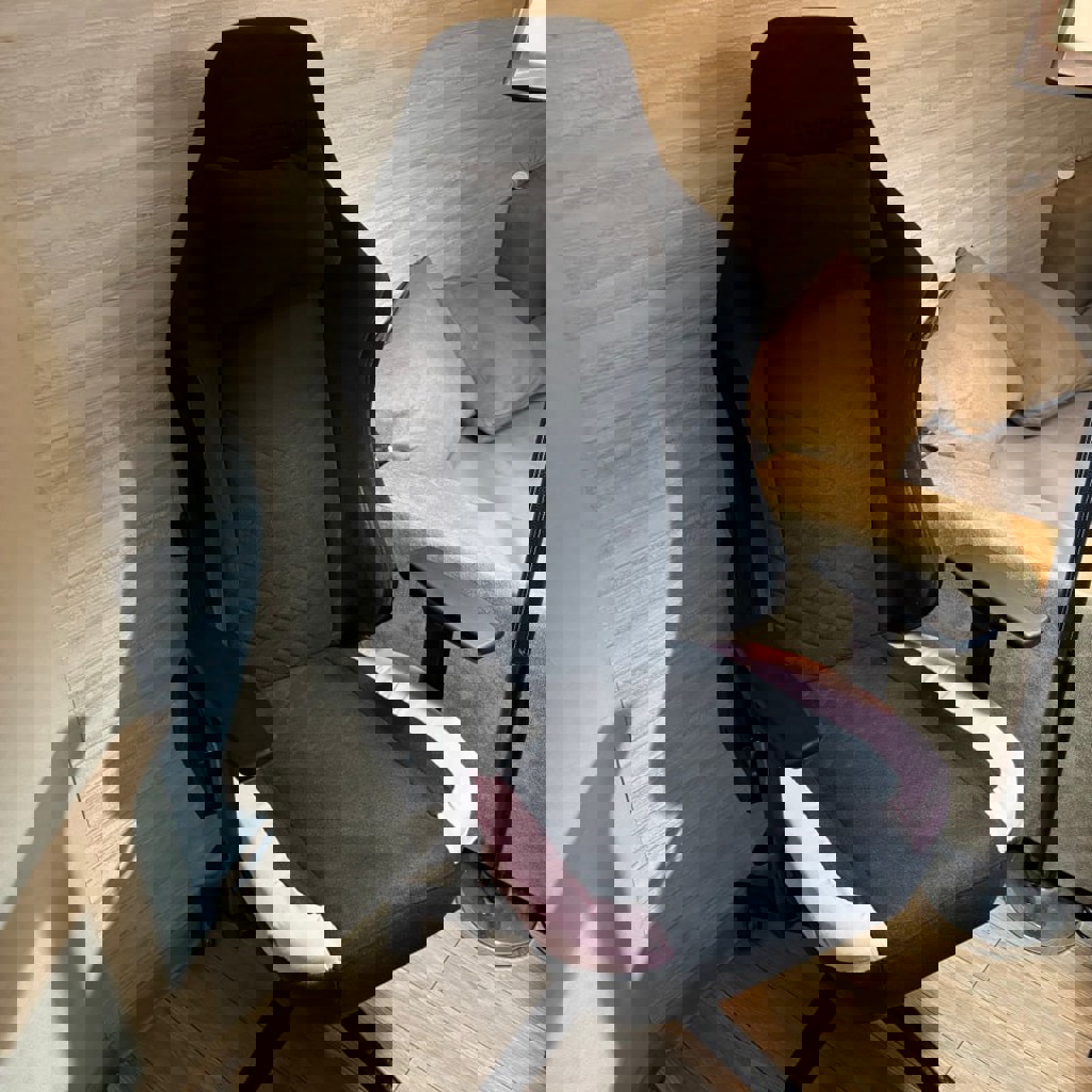 Кресло NIBE black fabric Legend