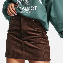 Юбка Monki коричневая - фото 1