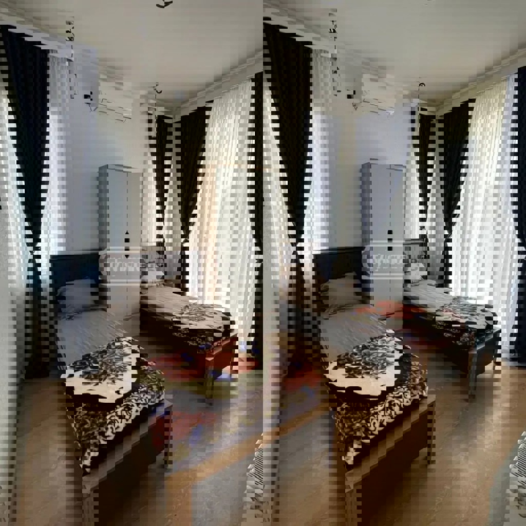 Односпальная кровать с ортопедическим матрасом