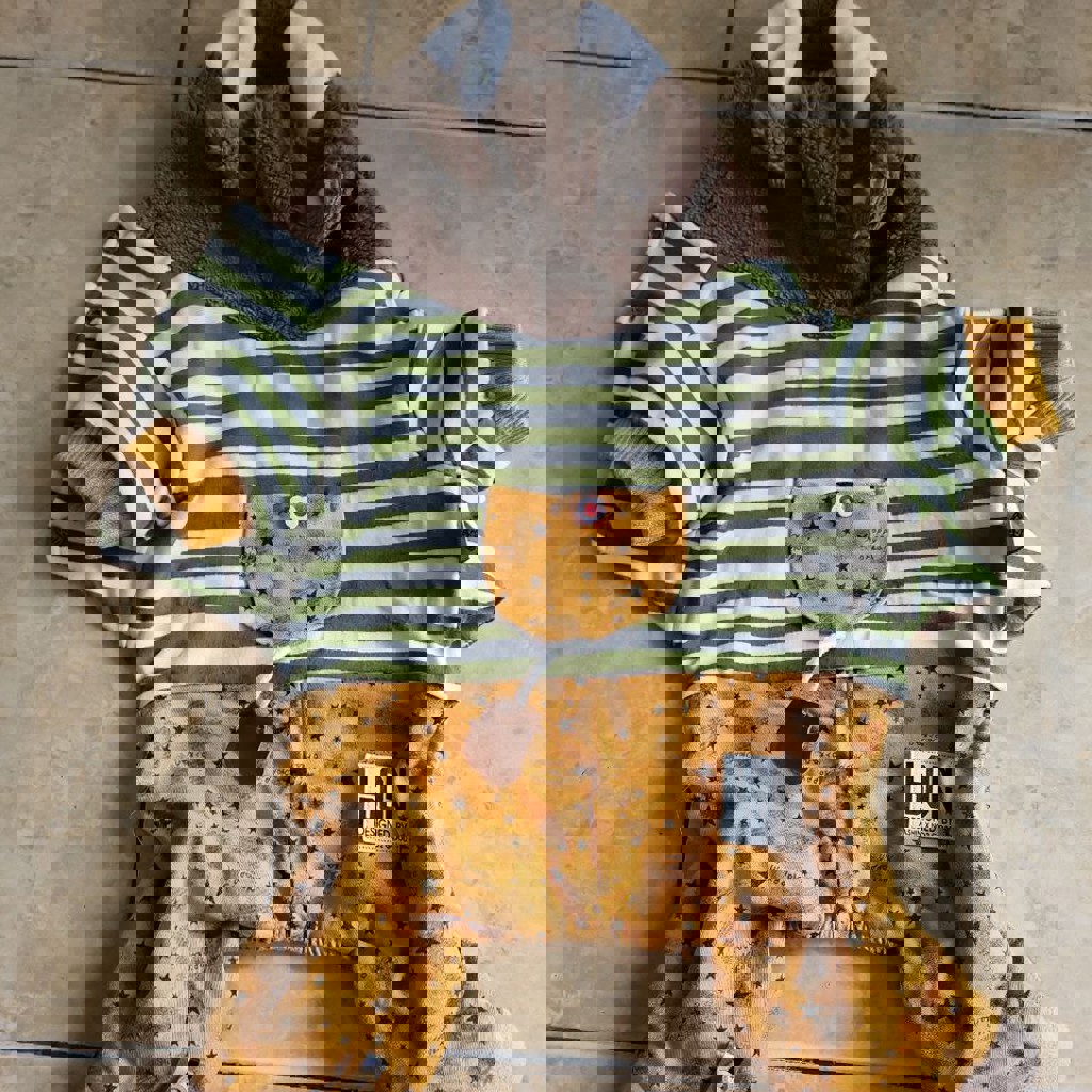 Круглый стеклянный контейнер