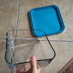 Круглый стеклянный контейнер - фото 7