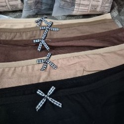 Набор хлопковых трусов - фото 3