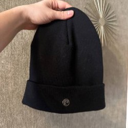 Шапка бежевая искусственный мех - фото 5