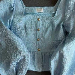 Топ AbituWorld голубой - фото 1