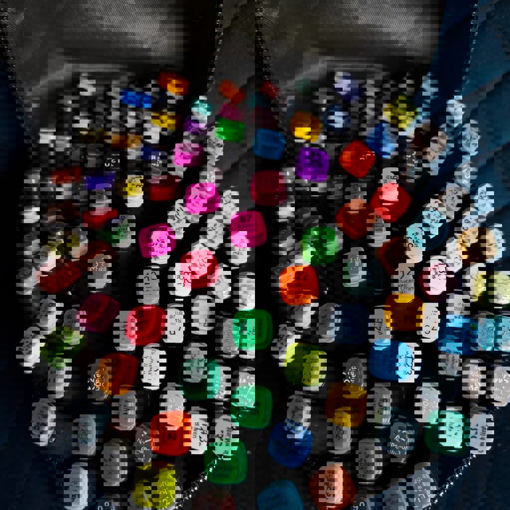 Маркеры 80 цветов