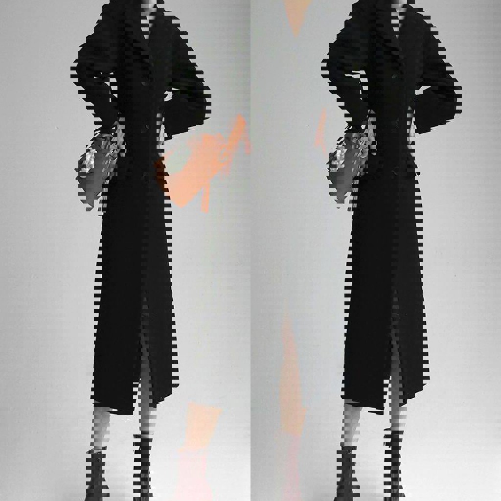 Женское шерстяное пальто