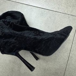 Сапожки черные код зам - фото 3