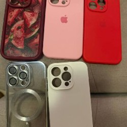 Чехол на 17 про мах оранжевый - фото 2