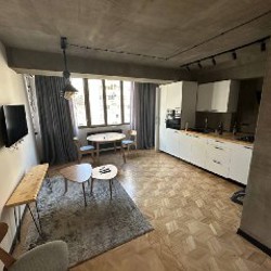 Шторы серого цвета - фото 2