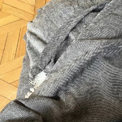 Шторы серого цвета - фото 4